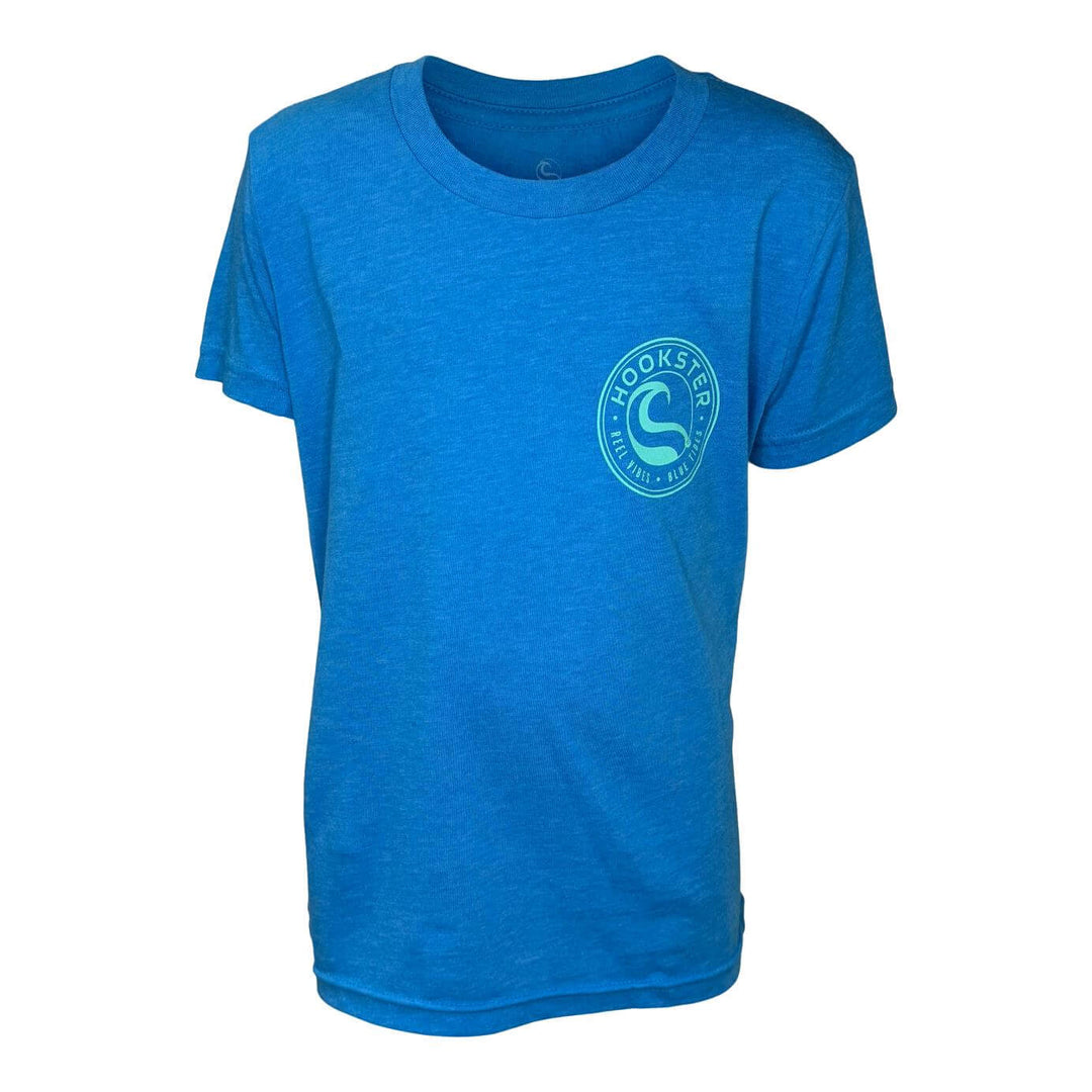 Kids Tee - Neon Blue